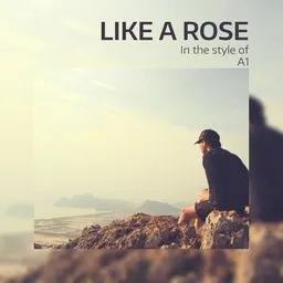 Titelbild für Like A Rose - A1 Karaoke-Version