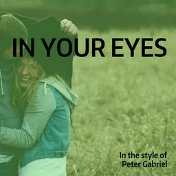 Karaokekappaleen In Your Eyes - Peter Gabriel kansikuva