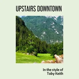 Karaokekappaleen Upstairs Downtown - Toby Keith kansikuva