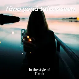 Cover art for Tänä yönä taivaaseen - Tiktak karaoke version