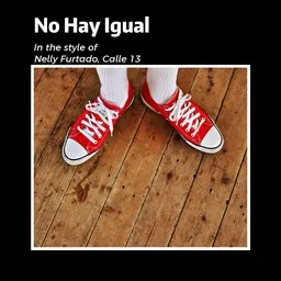 Cover art for No Hay Igual - Calle 13,Nelly Furtado karaoke version