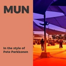 Omslagsbild för Mun - Pete Parkkonen karaokeversion