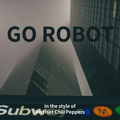 Karaoke Go Robot esittäjältä Red Hot Chili Peppers — laula mukana sanoituksilla Singassa