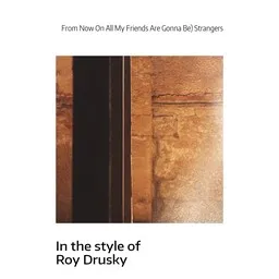 Cover art for From Now On All My Friends Are Gonna Be) Strangers - Roy Drusky karaoke version