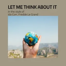 Cover art for Let Me Think About It - Fredde Le Grand,Ida Corr karaoke version