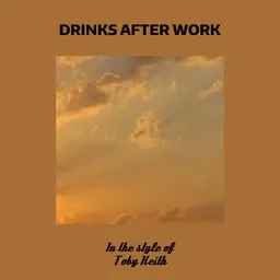 Karaokekappaleen Drinks After Work - Toby Keith kansikuva