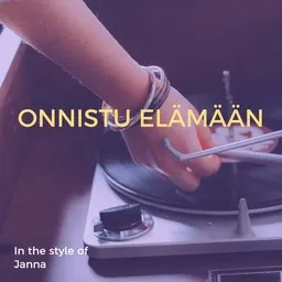 Karaokekappaleen Onnistu elämään - Janna kansikuva