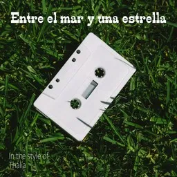 Cover art for Entre el mar y una estrella - Thalía karaoke version