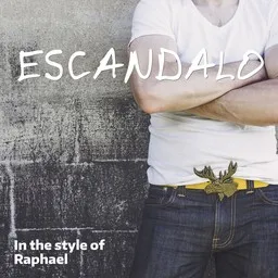 Cover art for Escandalo - Raphael karaoke version