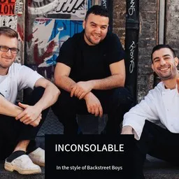 Cover art for Inconsolable - Backstreet Boys karaoke version