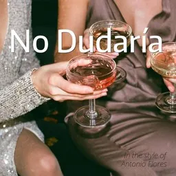 Karaokekappaleen No Dudaría - Antonio Flores kansikuva