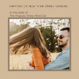 Cover art for Fairytale of New York (Piano Version) - Kirsty MacColl,The Pogues karaoke version