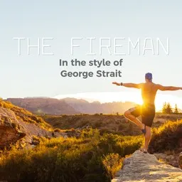 Cover art for The Fireman - George Strait karaoke version