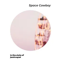 Cover art for Space Cowboy - Jamiroquai karaoke version