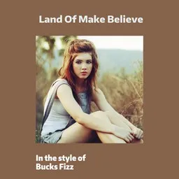 Titelbild für Land Of Make Believe - Bucks Fizz Karaoke-Version