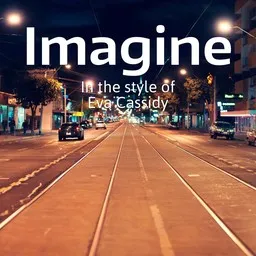 Cover art for Imagine - Eva Cassidy karaoke version