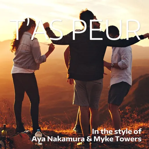 Karaoke T’as Peur by Aya Nakamura, Myke Towers — sing along with lyrics on Singa