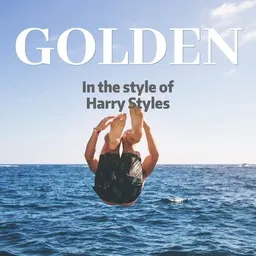 Karaokekappaleen Golden - Harry Styles kansikuva