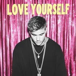Karaokekappaleen Love Yourself - Justin Bieber kansikuva
