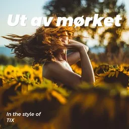 Omslagsbild för Ut av mørket - TIX karaokeversion