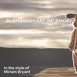Omslagsbild för Blåmärkshårt (Mi Amor) - Miriam Bryant karaokeversion