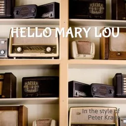 Cover art for Hello Mary Lou - Peter Kraus karaoke version