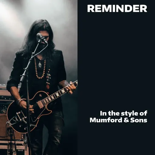 Karaoke Reminder by Mumford & Sons — sing along with lyrics on Singa