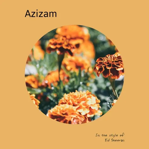 Karaoke Azizam by Ed Sheeran — sing along with lyrics on Singa