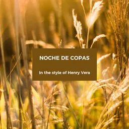 Titelbild für Noche De Copas - Henry Vera Karaoke-Version