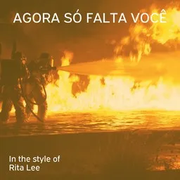 Cover art for Agora Só Falta Você - Rita Lee karaoke version