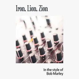Omslagsbild för Iron, Lion, Zion - Bob Marley & The Wailers karaokeversion