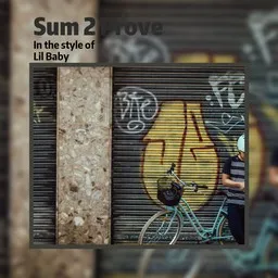 Cover art for Sum 2 Prove - Lil Baby karaoke version