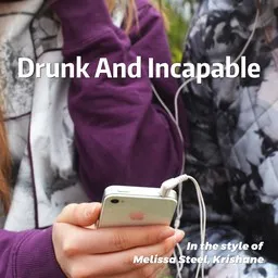 Titelbild für Drunk And Incapable - Krishane,Melissa Steel Karaoke-Version