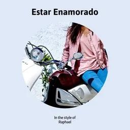 Cover art for Estar Enamorado - Raphael karaoke version