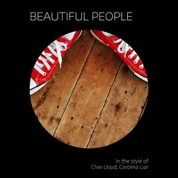 Omslagsbild för Beautiful People - Carolina Liar,Cher Lloyd karaokeversion