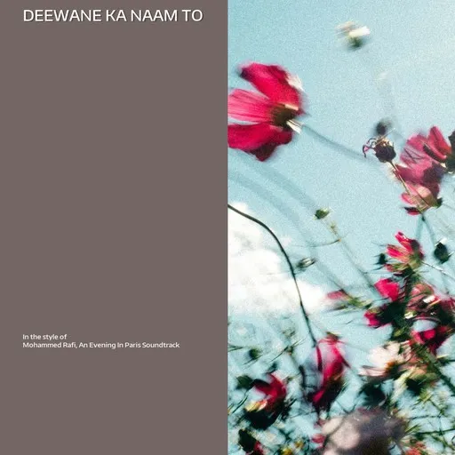 Deewane Ka Naam To - Karaoke
