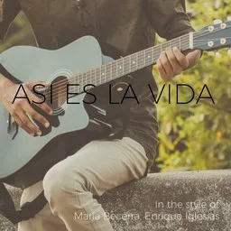 Cover art for Asi Es La Vida - Enrique Iglesias,Maria Becerra karaoke version