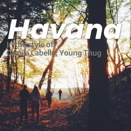 Cover art for Havana - Camila Cabello,Young Thug karaoke version