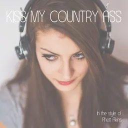 Karaokekappaleen Kiss My Country Ass - Rhett Akins kansikuva