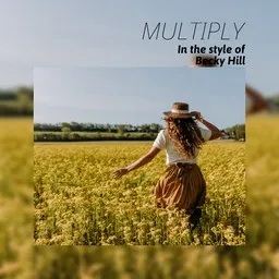 Cover art for Multiply - Becky Hill karaoke version