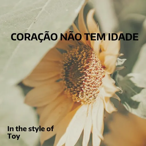 Coração Não Tem Idade - Karaoke