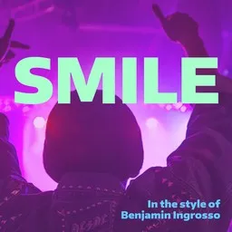 Titelbild für Smile - Benjamin Ingrosso Karaoke-Version