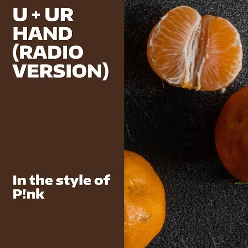U + Ur Hand (Radio Version) - Karaoke
