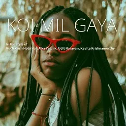 Cover art for Koi Mil Gaya - Alka Yagnik,Kavita Krishnamurthy,Kuch Kuch Hota Hai,Udit Narayan karaoke version