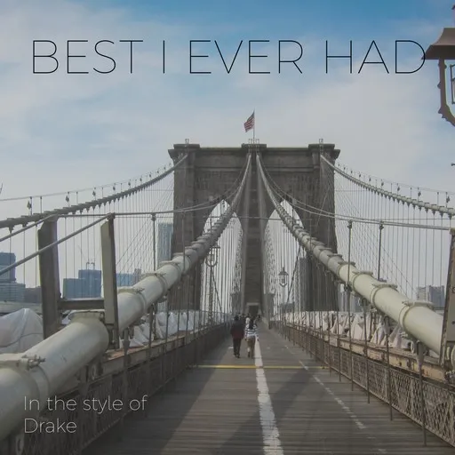 Karaoke Best I Ever Had by Drake — sing along with lyrics on Singa