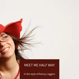 Karaokekappaleen Meet Me Half Way - Kenny Loggins kansikuva