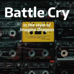 Omslagsbild för Battle Cry - Imagine Dragons karaokeversion