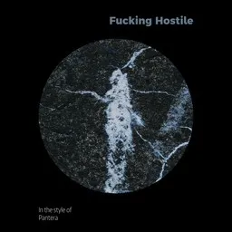 Karaokekappaleen Fucking Hostile - Pantera kansikuva