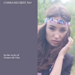 Cover art for Como Decirte No - Franco de Vita karaoke version