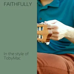 Karaokekappaleen Faithfully - TobyMac kansikuva